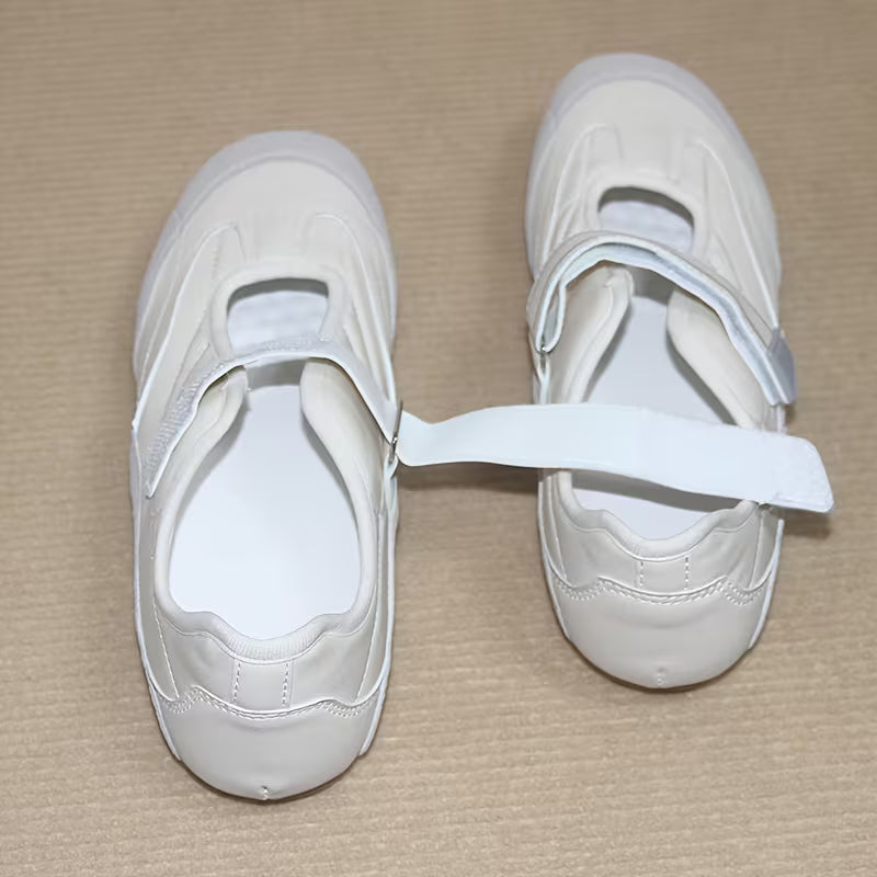 Women's - Striped Loafers with Tape Closure