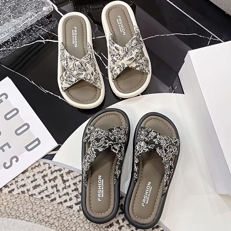 Women's Outdoor Casual Platform Slippers