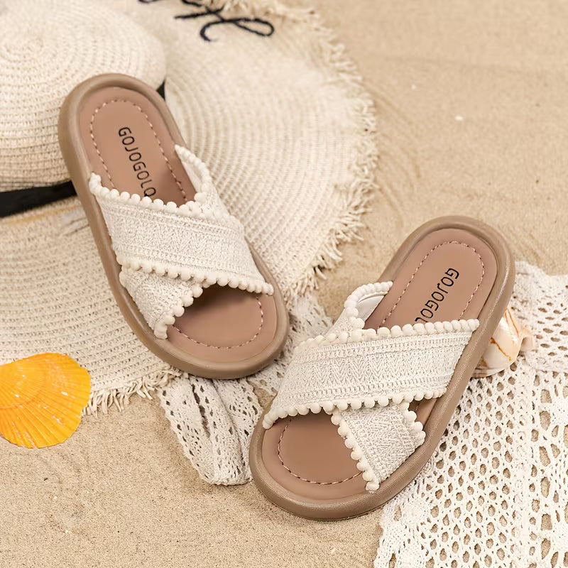 Flat Soft-Soled Sandals